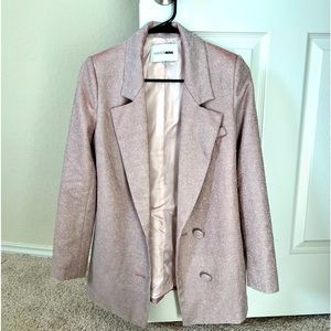 Pink Shimmer Blazer